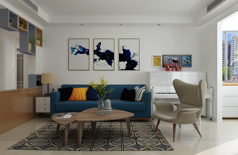 簡單四步，學(xué)會沙發(fā)背景墻裝修！