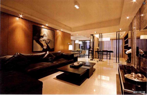 客廳沙發(fā)背景墻的軟裝飾設計原則